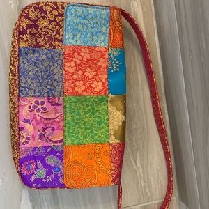 Girasole multicolored clutch